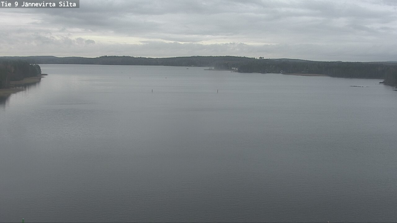 Weather Camera Image Väg 9 Kuopio, Jännevirran silta, Kuopio, Pohjois-Savo