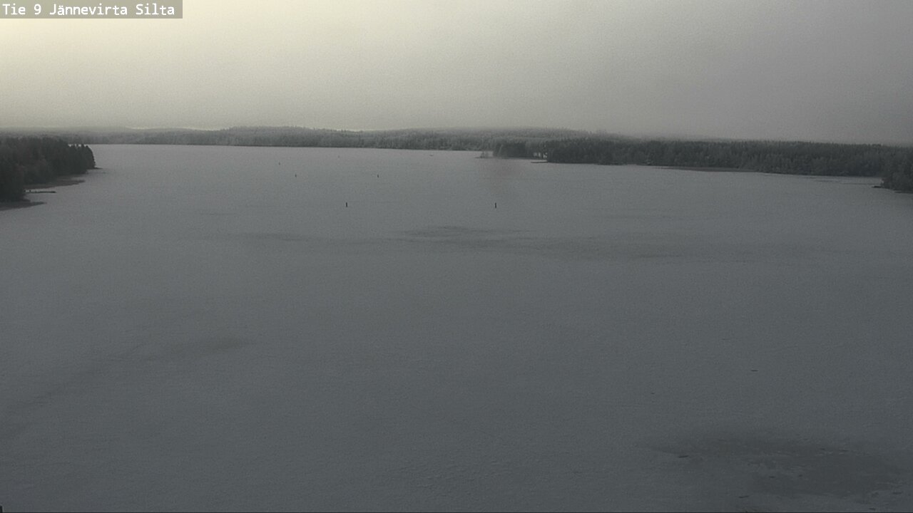 Weather Camera Image Väg 9 Kuopio, Jännevirran silta, Kuopio, Pohjois-Savo