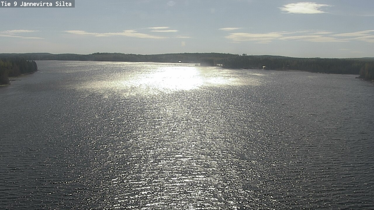 Weather Camera Image Väg 9 Kuopio, Jännevirran silta, Kuopio, Pohjois-Savo