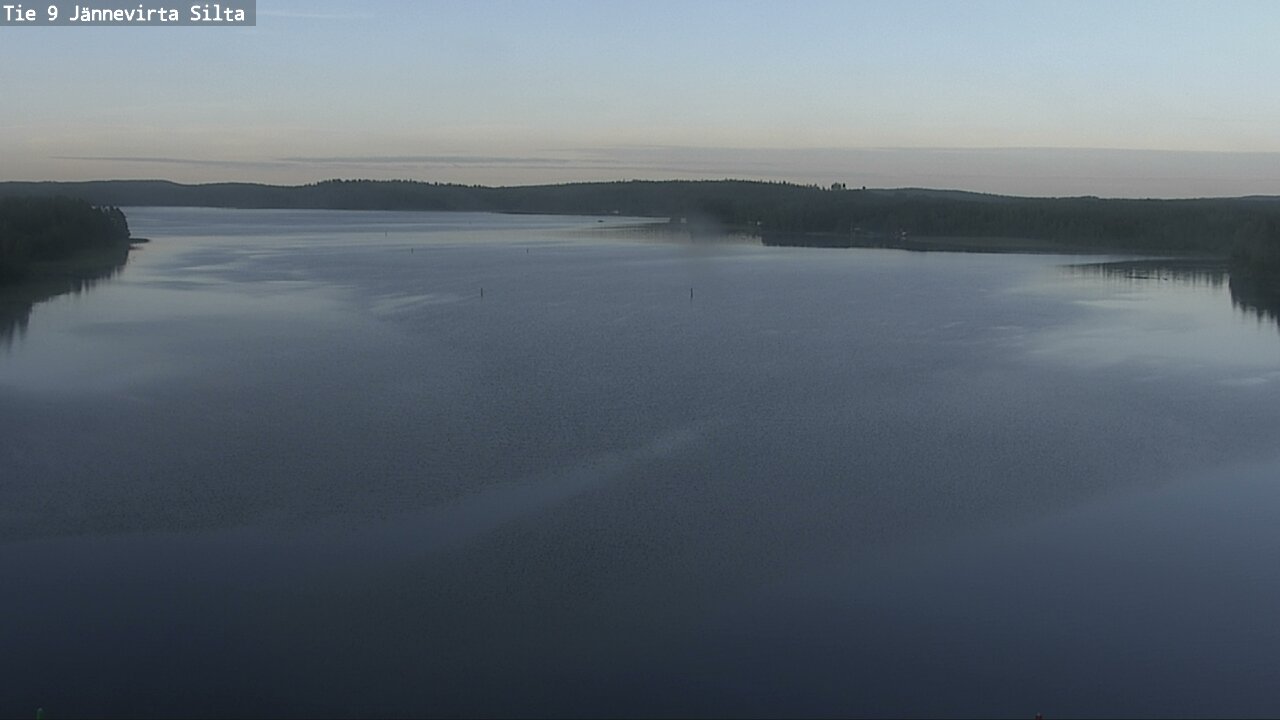 Weather Camera Image Road 9 Kuopio, Jännevirran silta, Kuopio, Pohjois-Savo