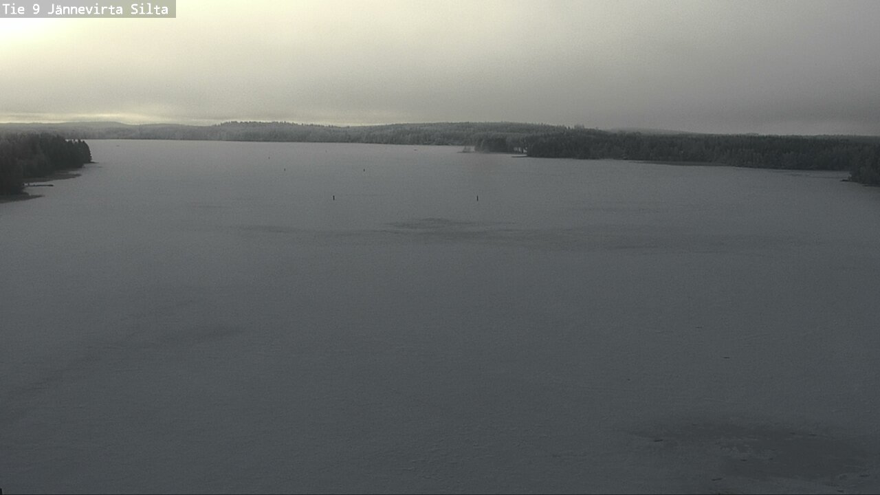 Weather Camera Image Väg 9 Kuopio, Jännevirran silta, Kuopio, Pohjois-Savo