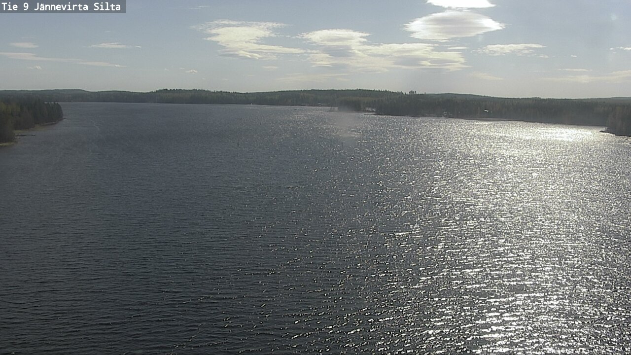 Weather Camera Image Väg 9 Kuopio, Jännevirran silta, Kuopio, Pohjois-Savo