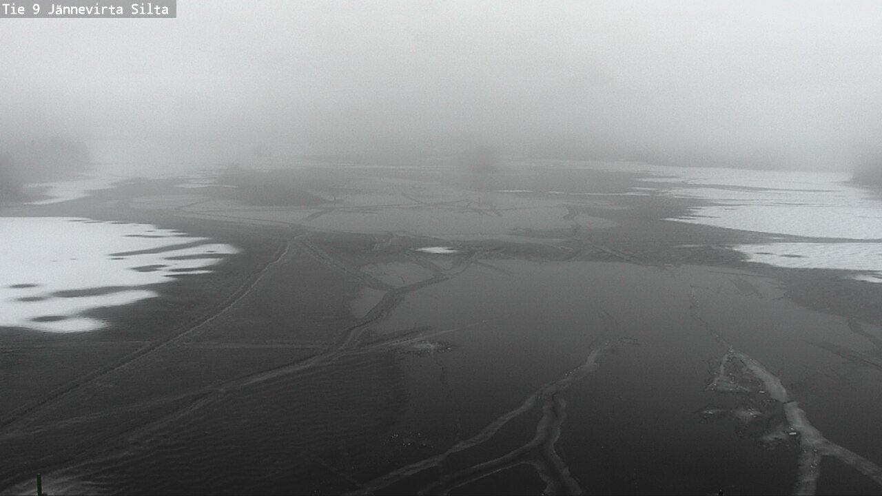 Weather Camera Image Road 9 Kuopio, Jännevirran silta, Kuopio, Pohjois-Savo