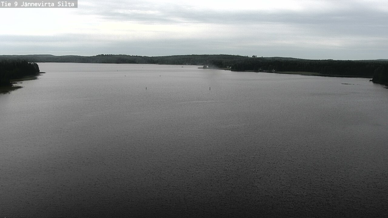 Weather Camera Image Väg 9 Kuopio, Jännevirran silta, Kuopio, Pohjois-Savo