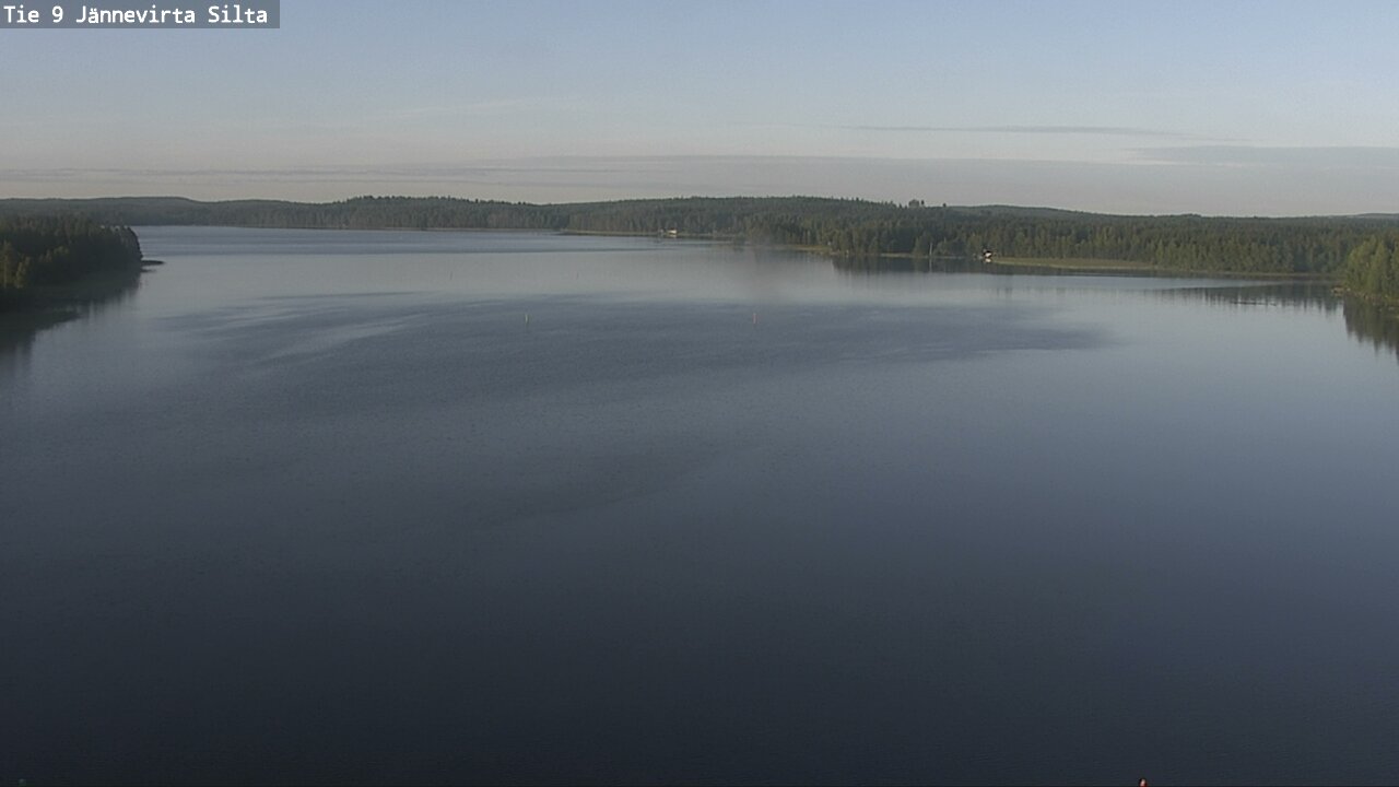 Weather Camera Image Road 9 Kuopio, Jännevirran silta, Kuopio, Pohjois-Savo