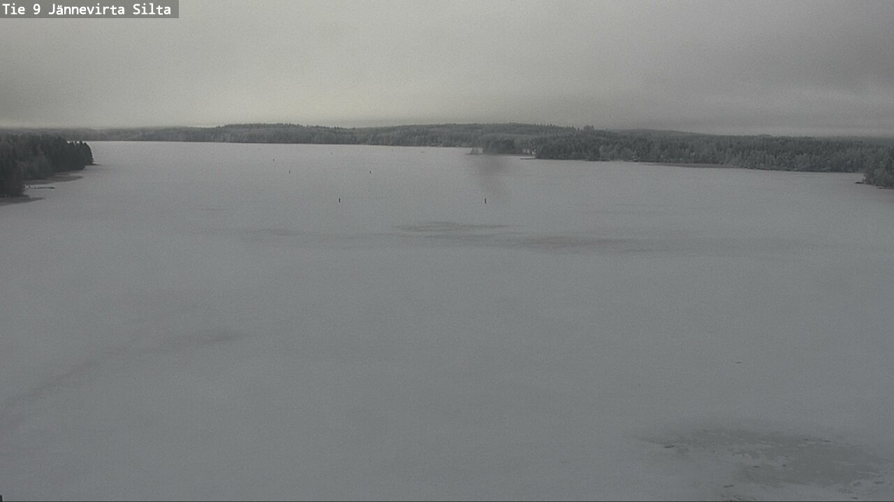 Weather Camera Image Väg 9 Kuopio, Jännevirran silta, Kuopio, Pohjois-Savo