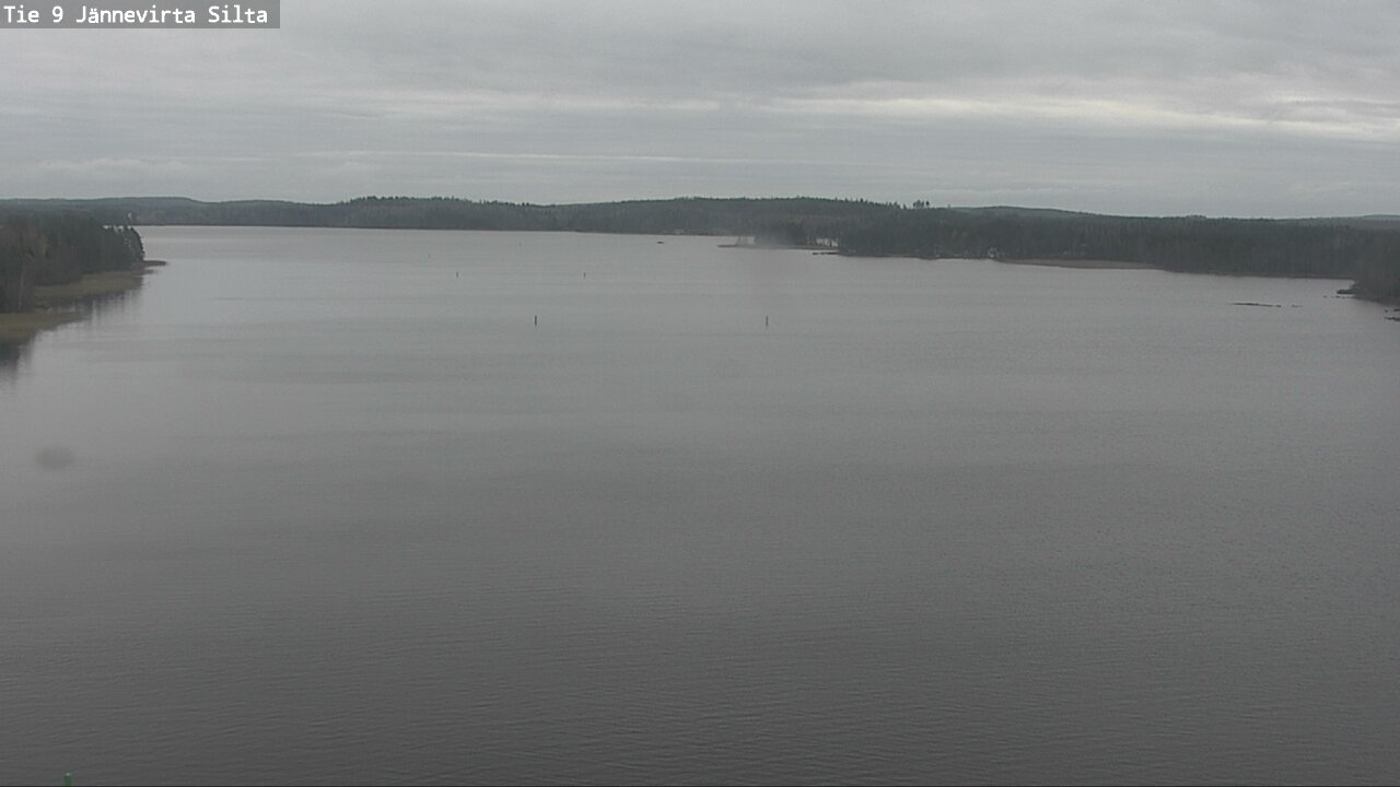 Weather Camera Image Väg 9 Kuopio, Jännevirran silta, Kuopio, Pohjois-Savo