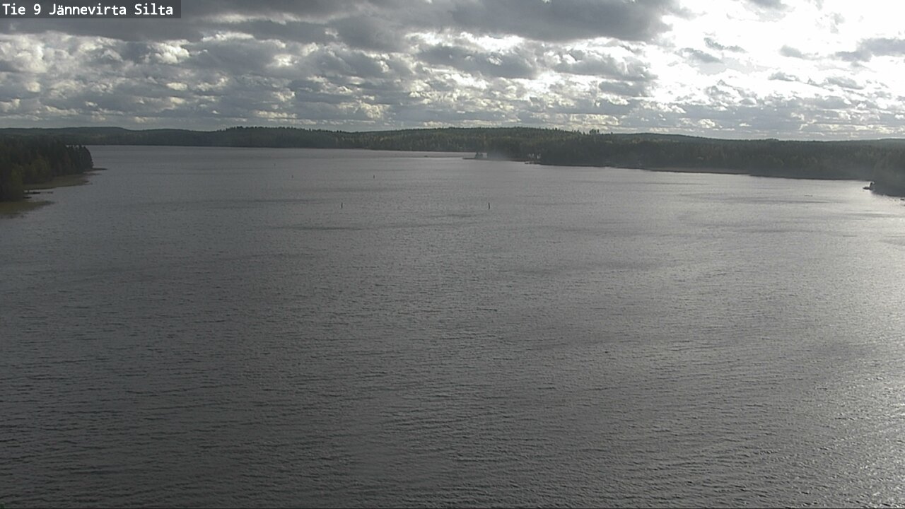 Weather Camera Image Road 9 Kuopio, Jännevirran silta, Kuopio, Pohjois-Savo