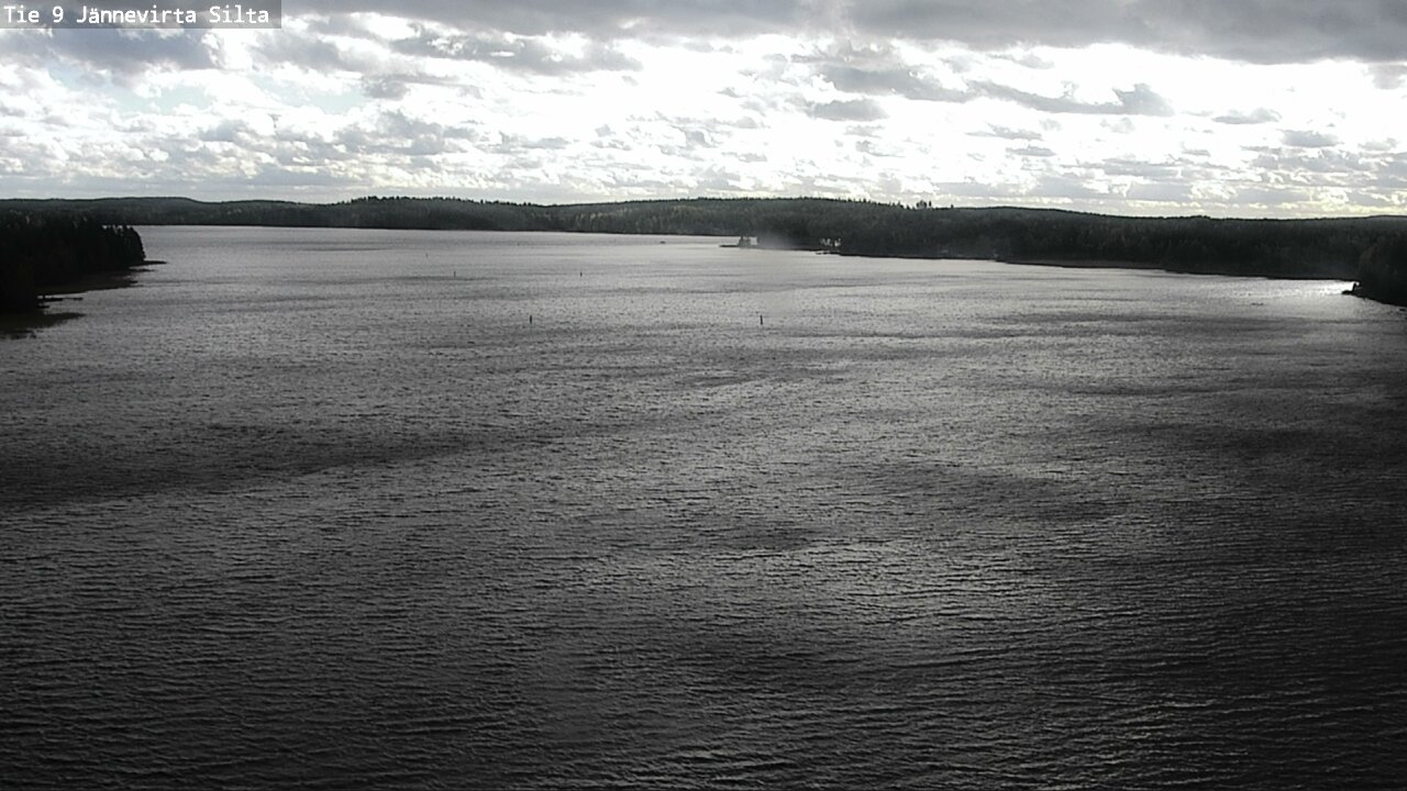 Weather Camera Image Road 9 Kuopio, Jännevirran silta, Kuopio, Pohjois-Savo