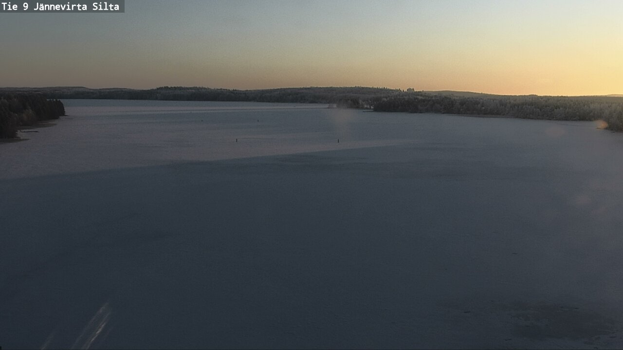 Weather Camera Image Väg 9 Kuopio, Jännevirran silta, Kuopio, Pohjois-Savo