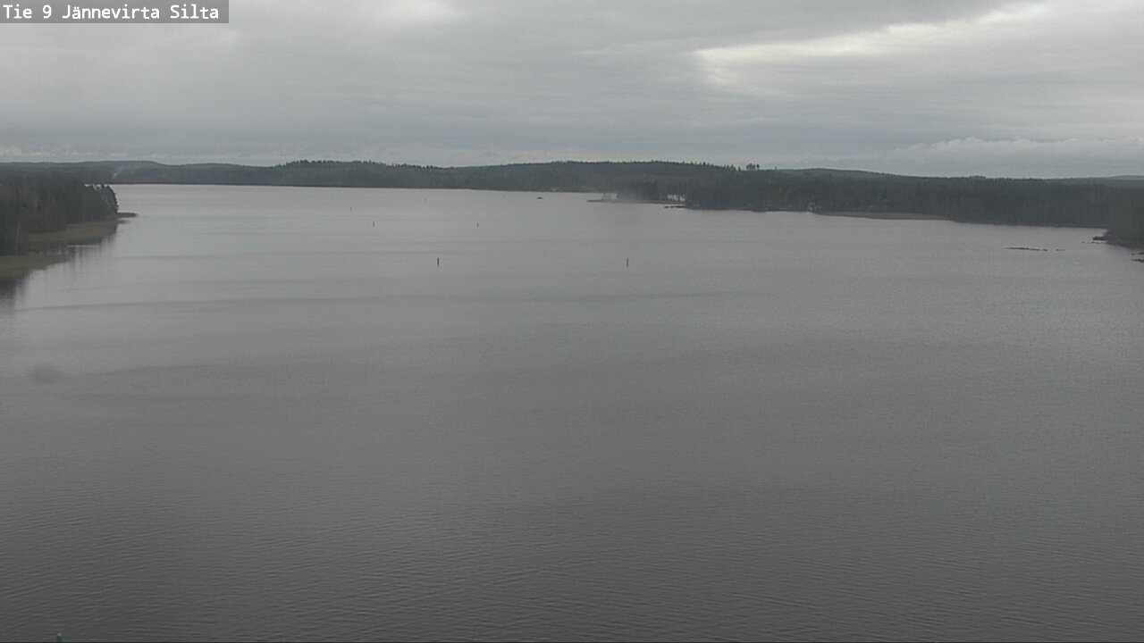 Weather Camera Image Väg 9 Kuopio, Jännevirran silta, Kuopio, Pohjois-Savo