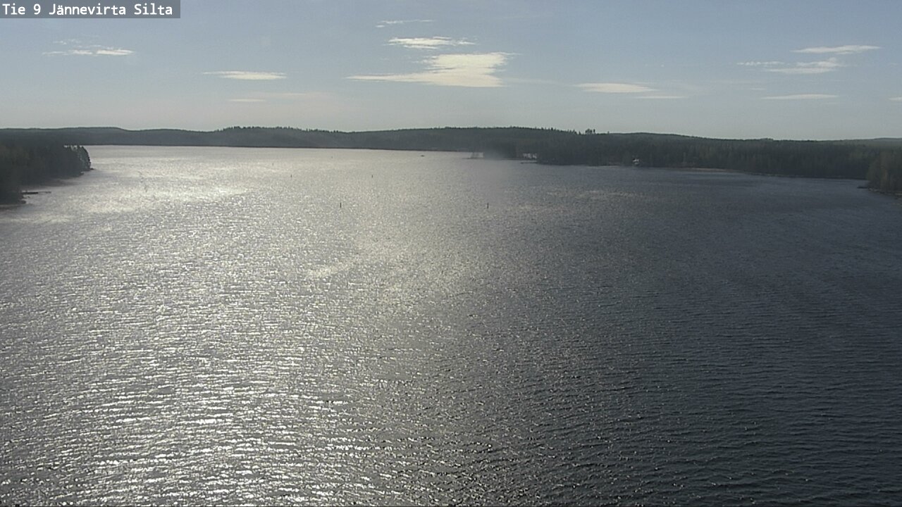Weather Camera Image Road 9 Kuopio, Jännevirran silta, Kuopio, Pohjois-Savo