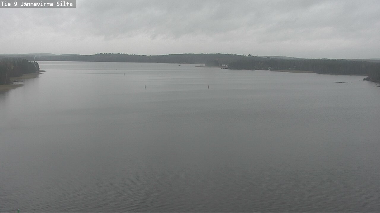 Weather Camera Image Väg 9 Kuopio, Jännevirran silta, Kuopio, Pohjois-Savo