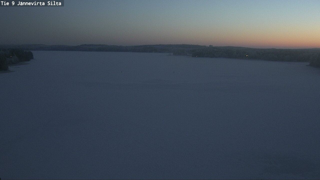 Weather Camera Image Väg 9 Kuopio, Jännevirran silta, Kuopio, Pohjois-Savo