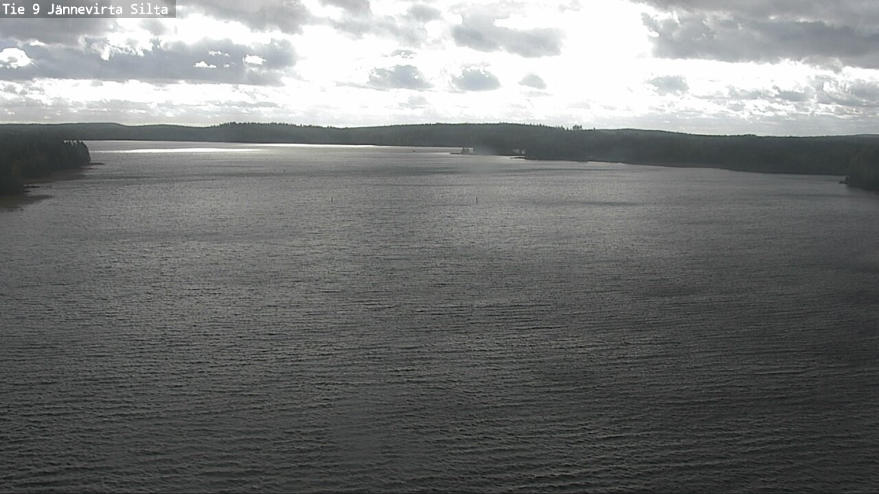 Weather Camera Image Väg 9 Kuopio, Jännevirran silta, Kuopio, Pohjois-Savo