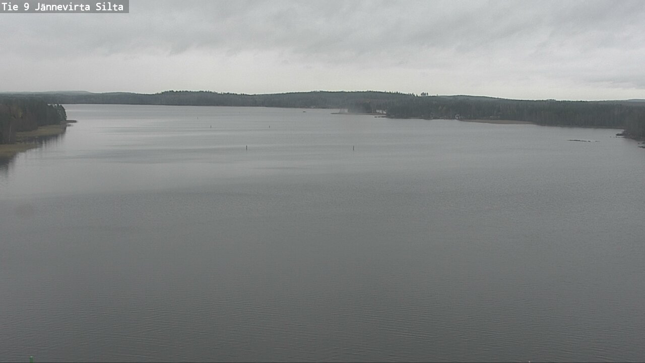 Weather Camera Image Väg 9 Kuopio, Jännevirran silta, Kuopio, Pohjois-Savo