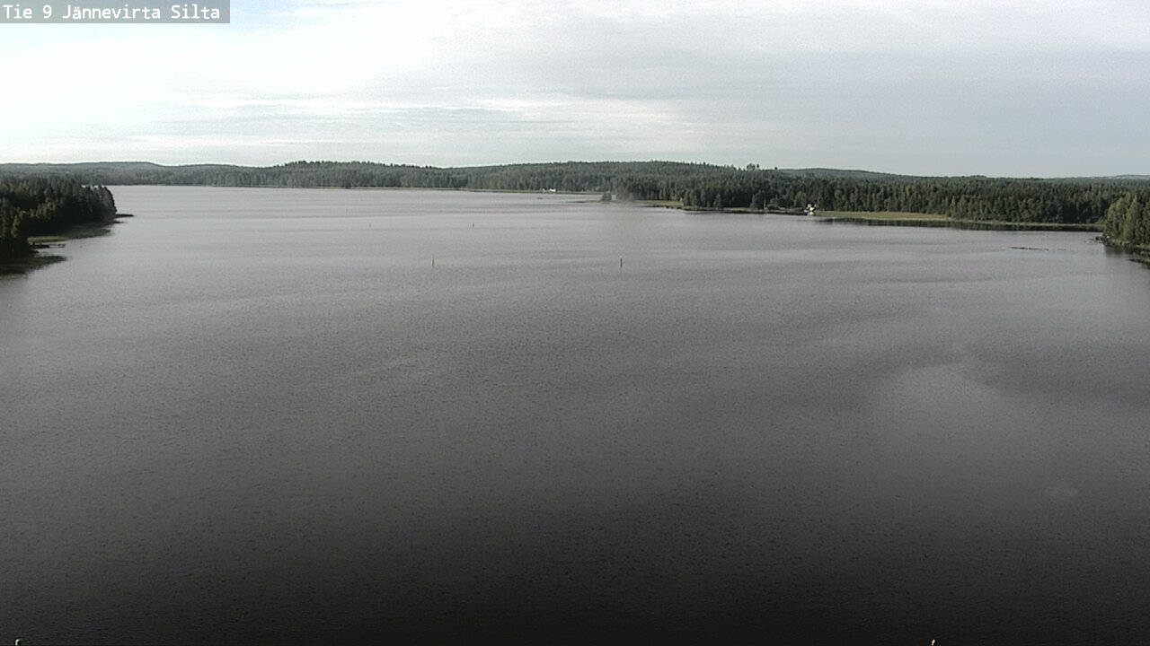Weather Camera Image Road 9 Kuopio, Jännevirran silta, Kuopio, Pohjois-Savo