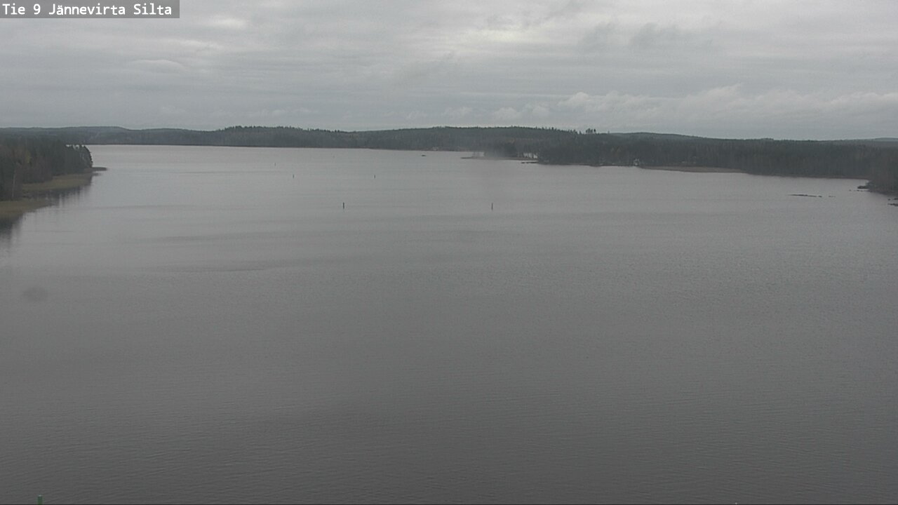 Weather Camera Image Väg 9 Kuopio, Jännevirran silta, Kuopio, Pohjois-Savo