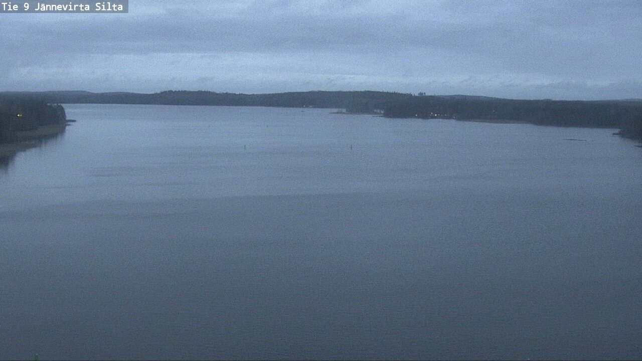 Weather Camera Image Väg 9 Kuopio, Jännevirran silta, Kuopio, Pohjois-Savo