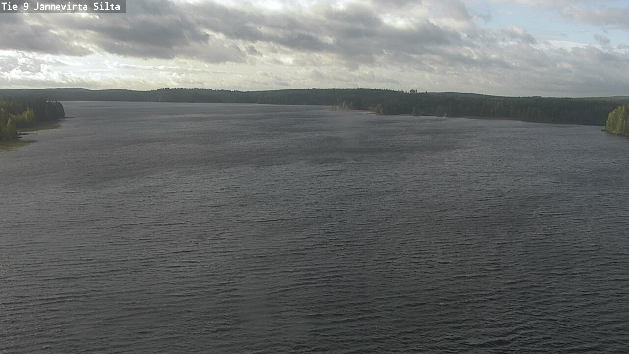 Weather Camera Image Road 9 Kuopio, Jännevirran silta, Kuopio, Pohjois-Savo