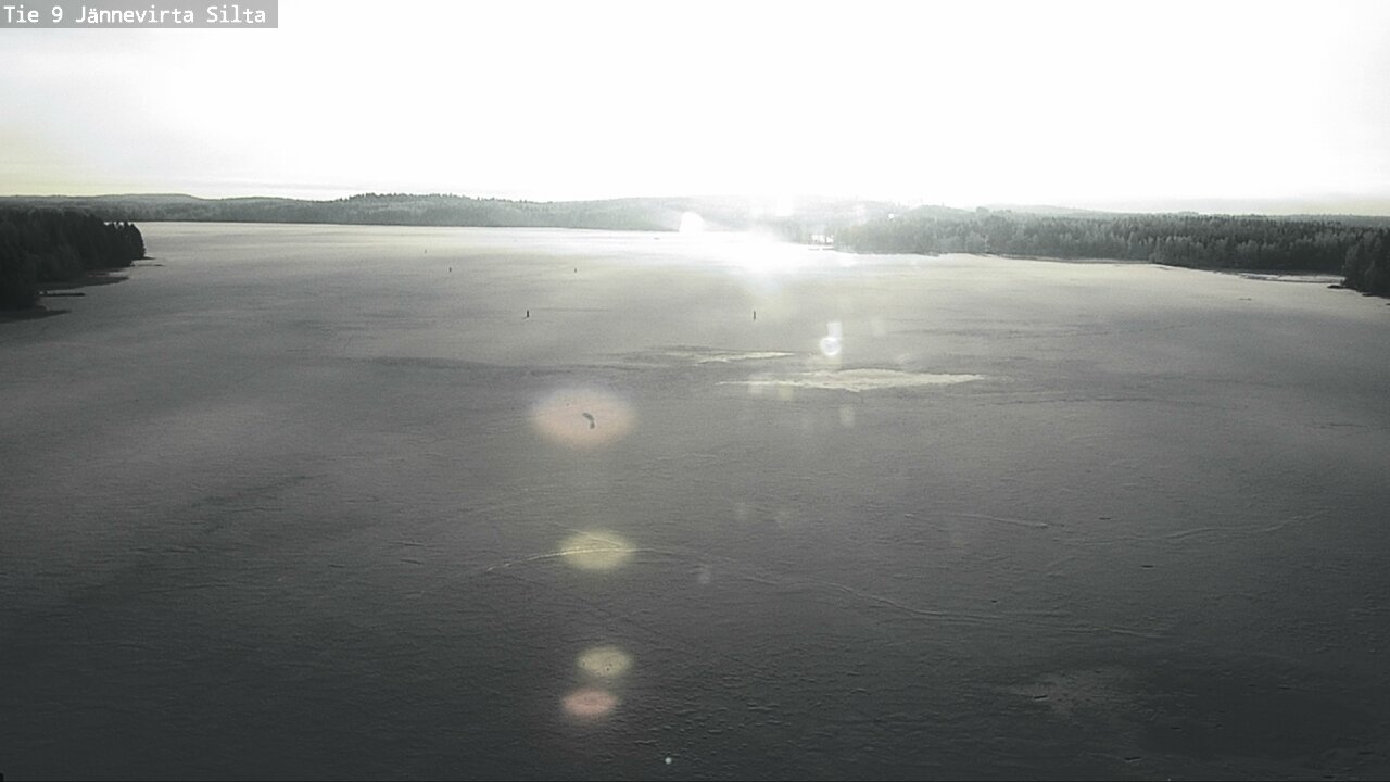 Weather Camera Image Väg 9 Kuopio, Jännevirran silta, Kuopio, Pohjois-Savo