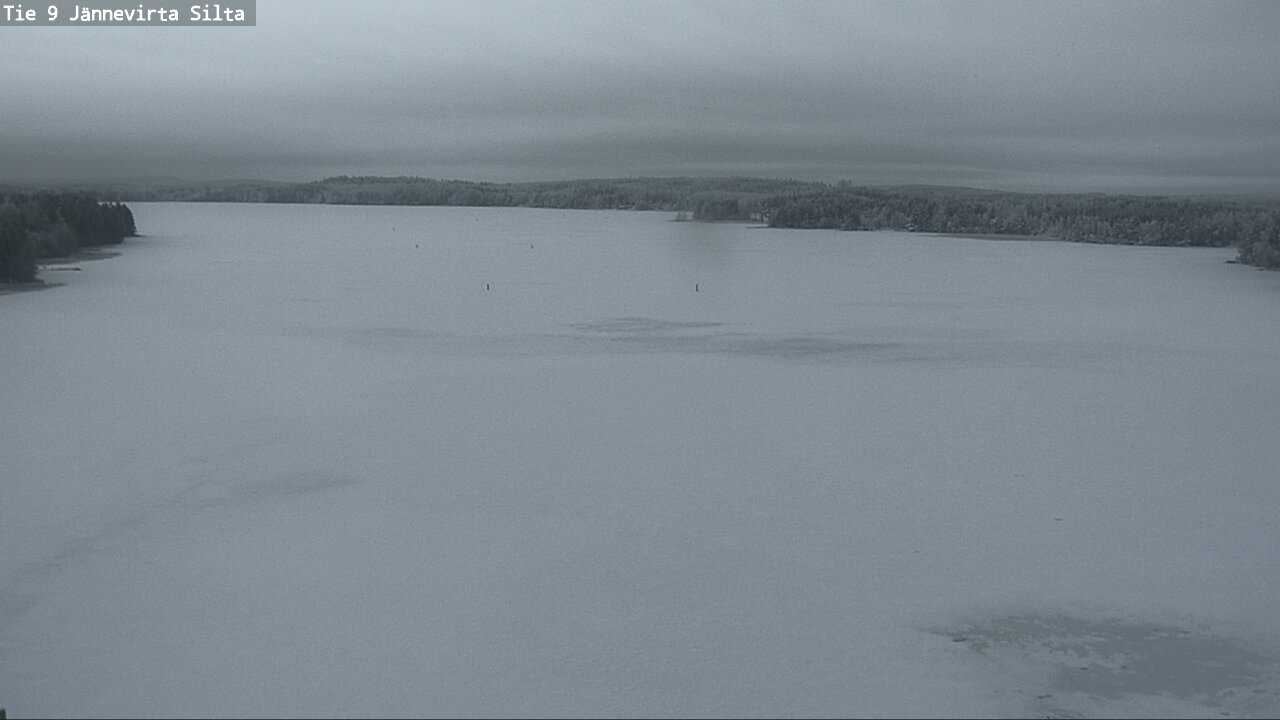 Weather Camera Image Väg 9 Kuopio, Jännevirran silta, Kuopio, Pohjois-Savo