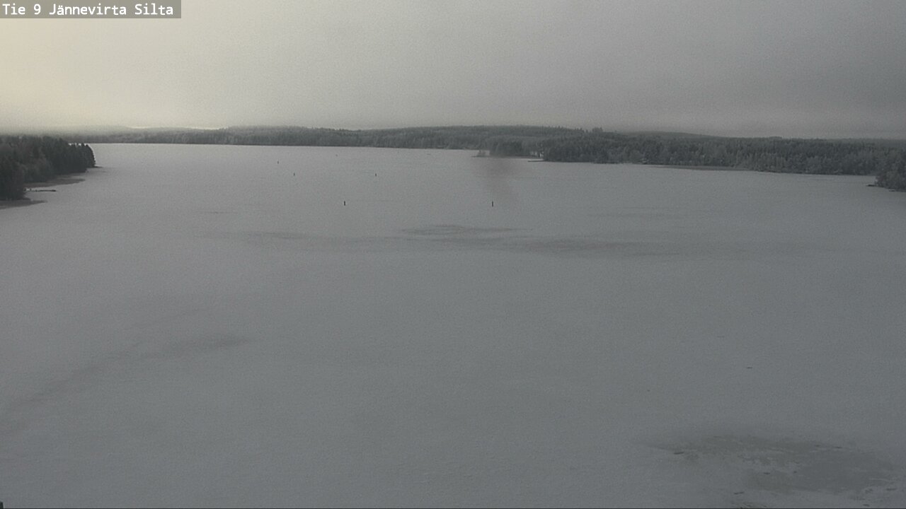 Weather Camera Image Väg 9 Kuopio, Jännevirran silta, Kuopio, Pohjois-Savo