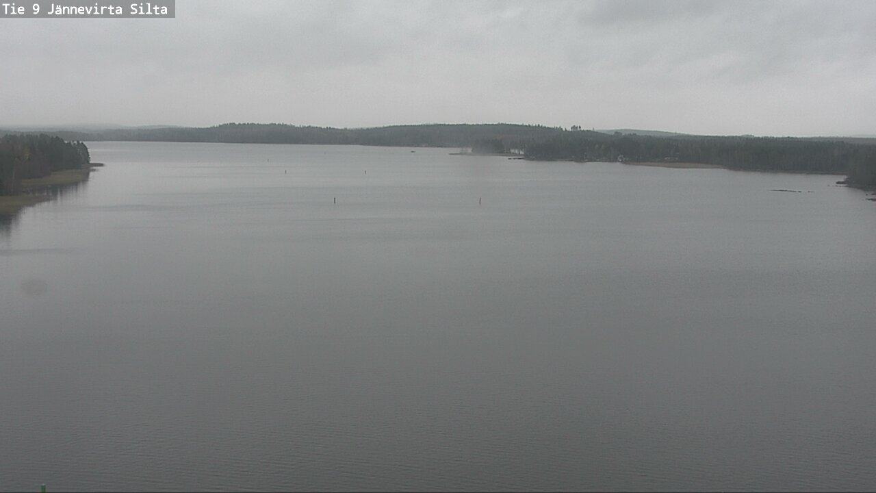 Weather Camera Image Väg 9 Kuopio, Jännevirran silta, Kuopio, Pohjois-Savo