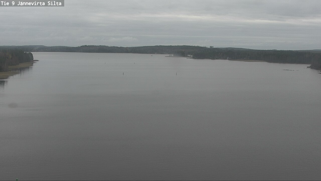 Weather Camera Image Väg 9 Kuopio, Jännevirran silta, Kuopio, Pohjois-Savo