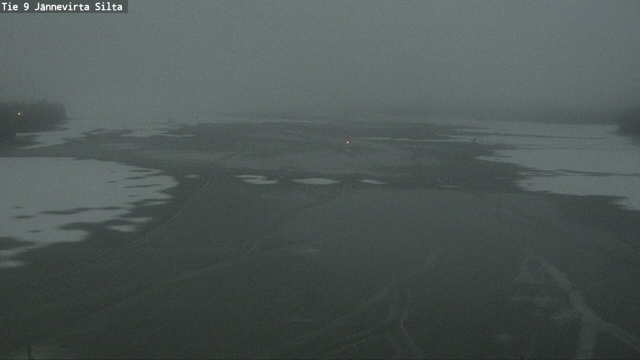 Weather Camera Image Road 9 Kuopio, Jännevirran silta, Kuopio, Pohjois-Savo