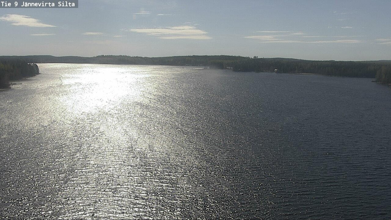 Weather Camera Image Väg 9 Kuopio, Jännevirran silta, Kuopio, Pohjois-Savo
