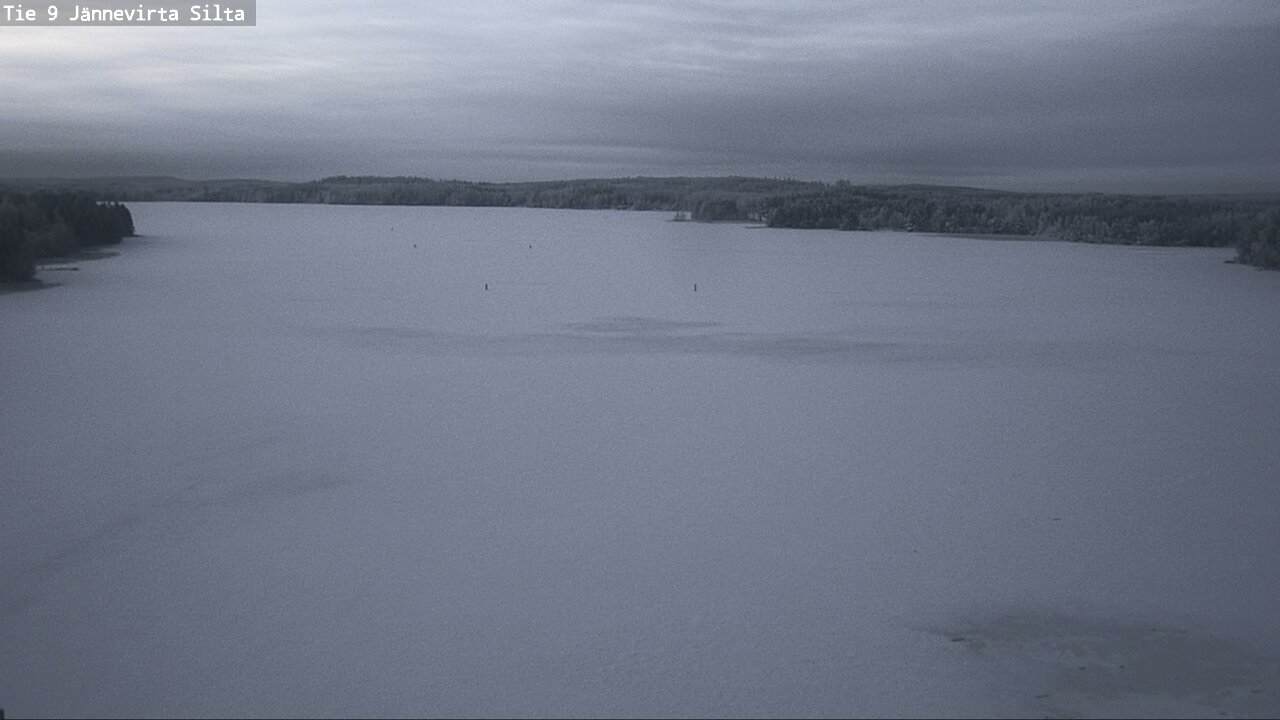 Weather Camera Image Väg 9 Kuopio, Jännevirran silta, Kuopio, Pohjois-Savo