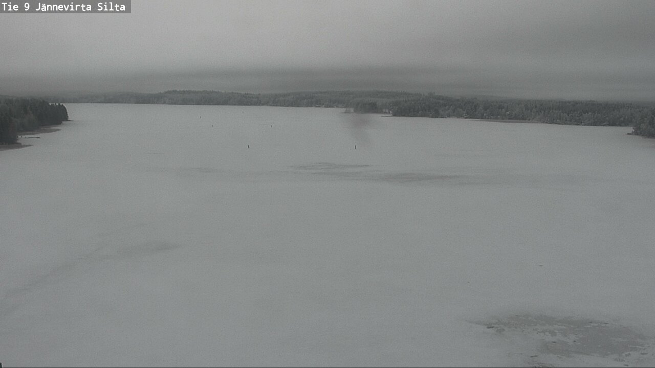 Weather Camera Image Väg 9 Kuopio, Jännevirran silta, Kuopio, Pohjois-Savo