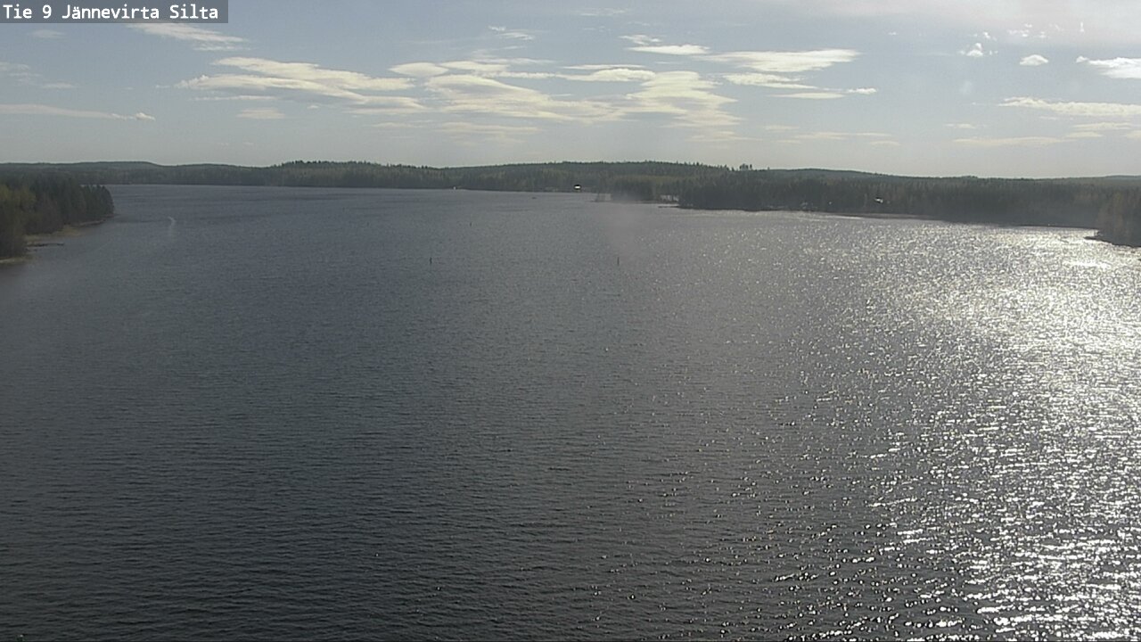 Weather Camera Image Väg 9 Kuopio, Jännevirran silta, Kuopio, Pohjois-Savo
