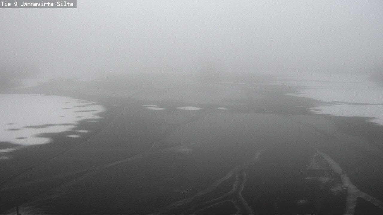 Weather Camera Image Road 9 Kuopio, Jännevirran silta, Kuopio, Pohjois-Savo