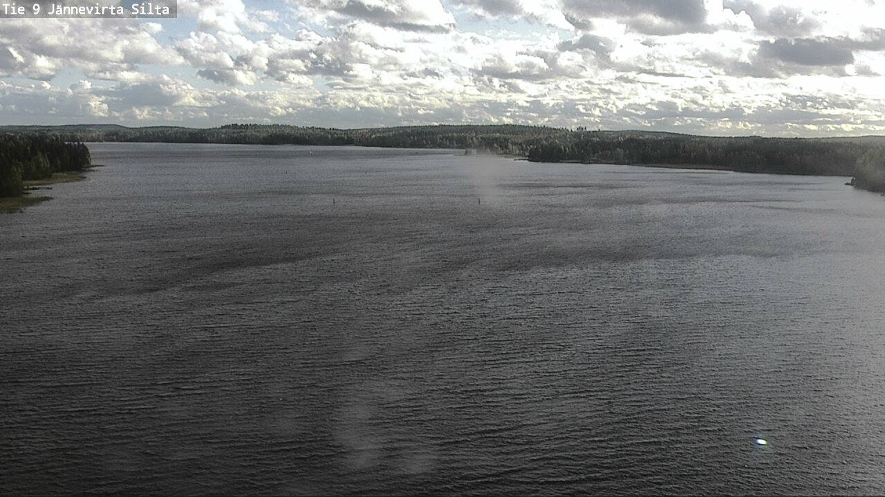 Weather Camera Image Road 9 Kuopio, Jännevirran silta, Kuopio, Pohjois-Savo