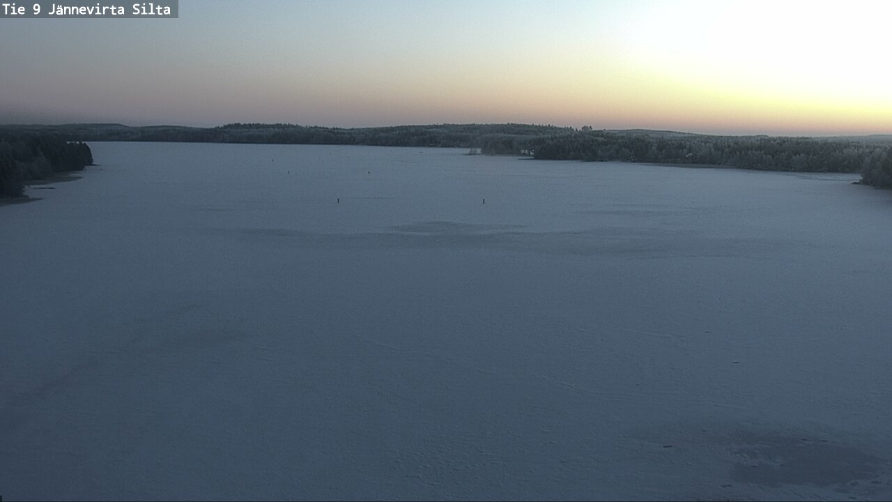 Weather Camera Image Väg 9 Kuopio, Jännevirran silta, Kuopio, Pohjois-Savo