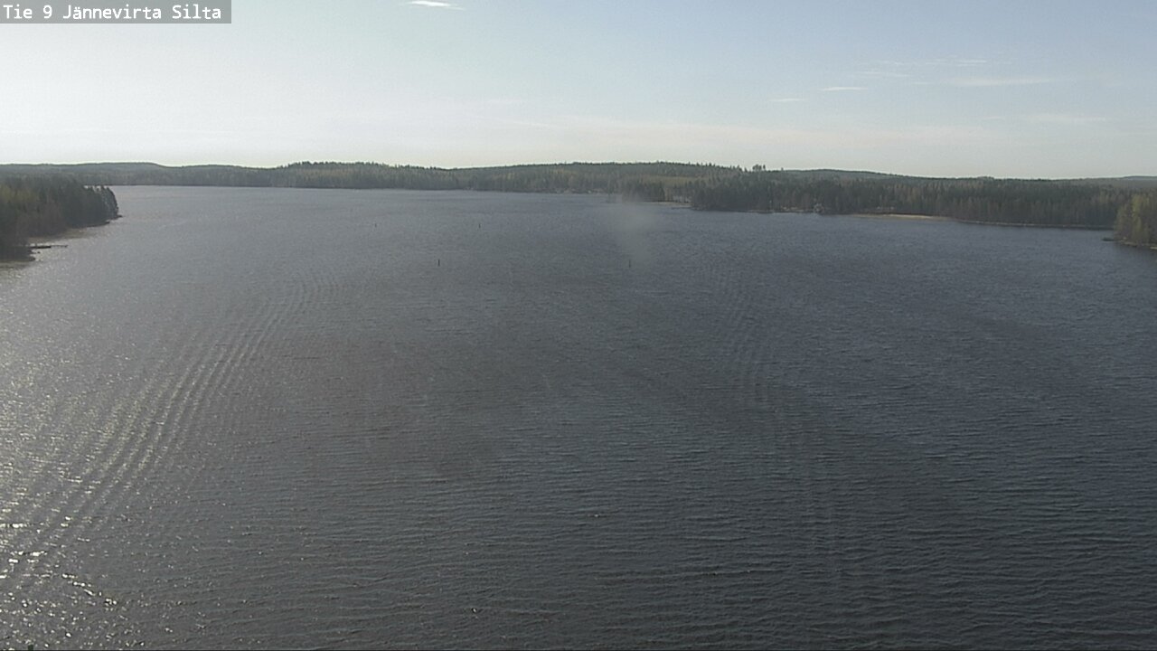 Weather Camera Image Road 9 Kuopio, Jännevirran silta, Kuopio, Pohjois-Savo