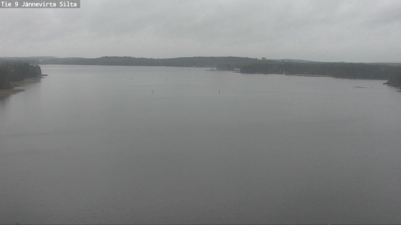 Weather Camera Image Väg 9 Kuopio, Jännevirran silta, Kuopio, Pohjois-Savo