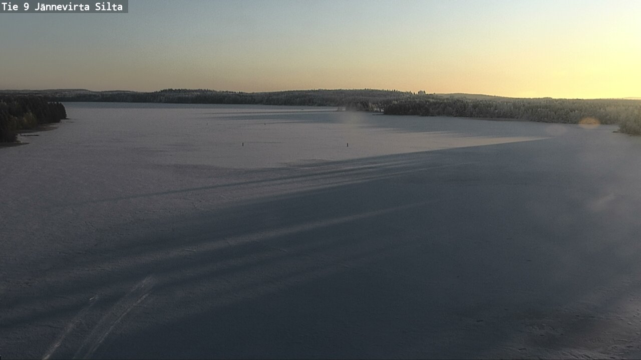 Weather Camera Image Väg 9 Kuopio, Jännevirran silta, Kuopio, Pohjois-Savo