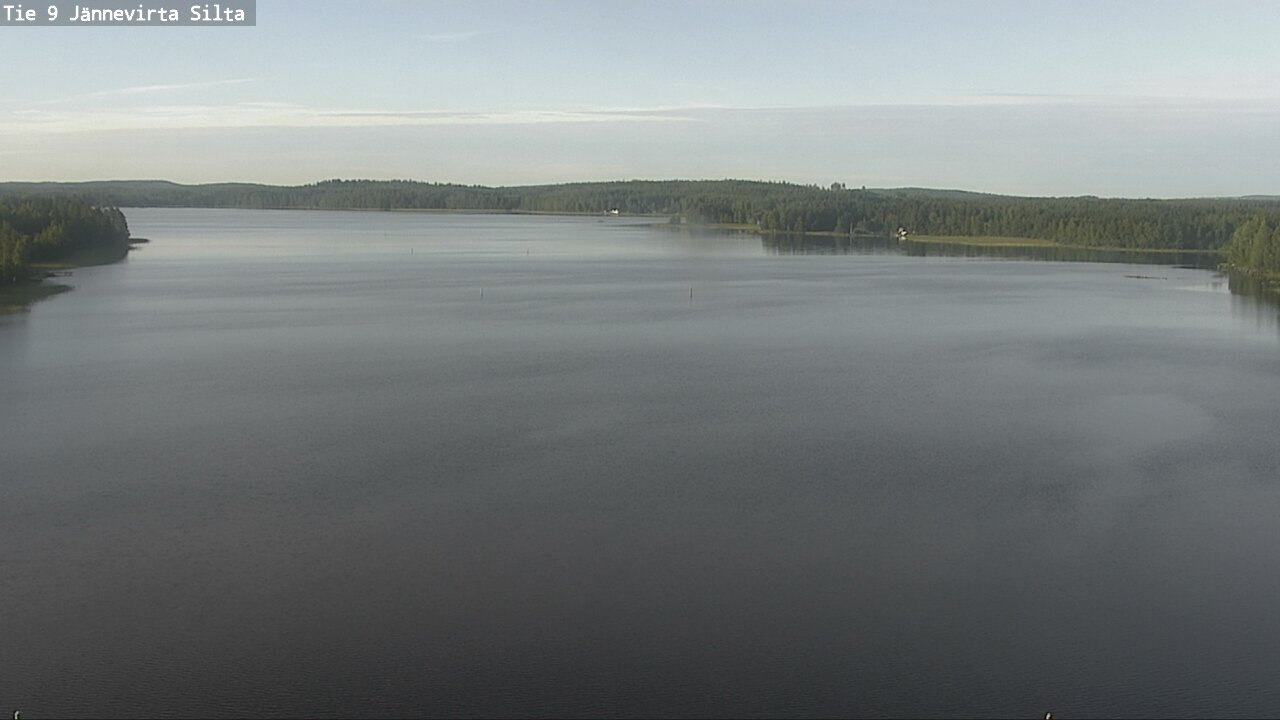 Weather Camera Image Road 9 Kuopio, Jännevirran silta, Kuopio, Pohjois-Savo