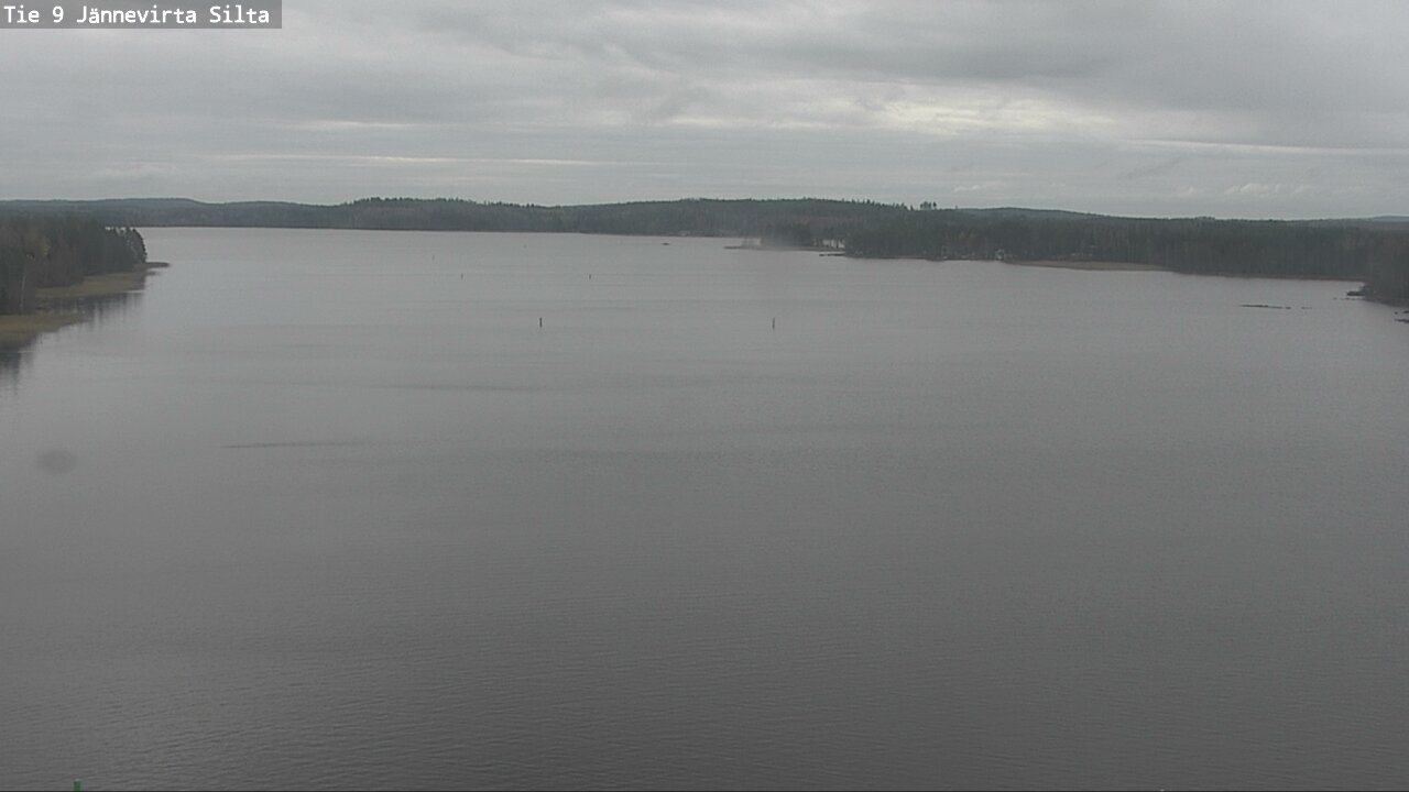 Weather Camera Image Väg 9 Kuopio, Jännevirran silta, Kuopio, Pohjois-Savo