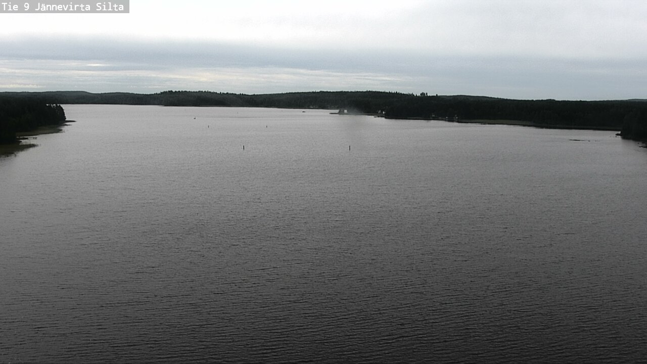 Weather Camera Image Väg 9 Kuopio, Jännevirran silta, Kuopio, Pohjois-Savo