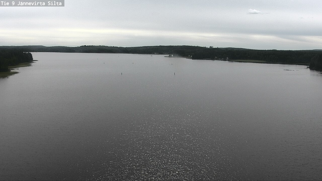 Weather Camera Image Väg 9 Kuopio, Jännevirran silta, Kuopio, Pohjois-Savo