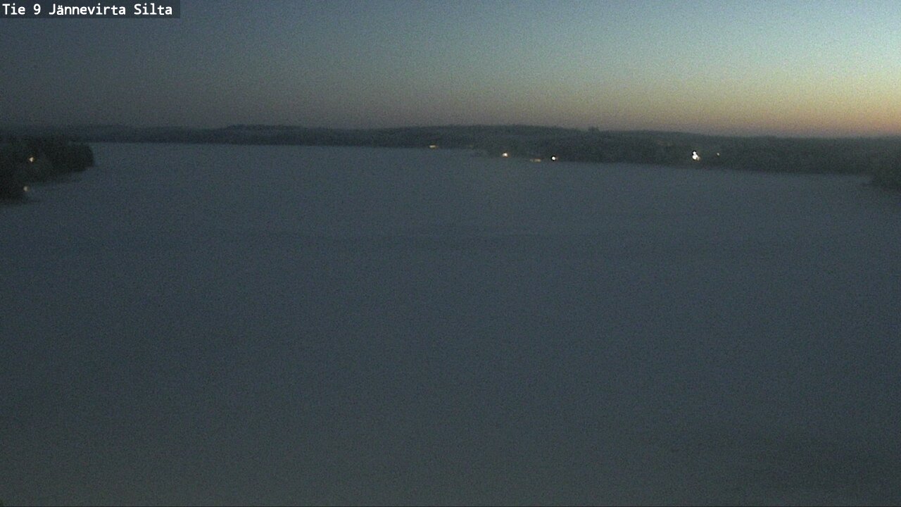 Weather Camera Image Väg 9 Kuopio, Jännevirran silta, Kuopio, Pohjois-Savo