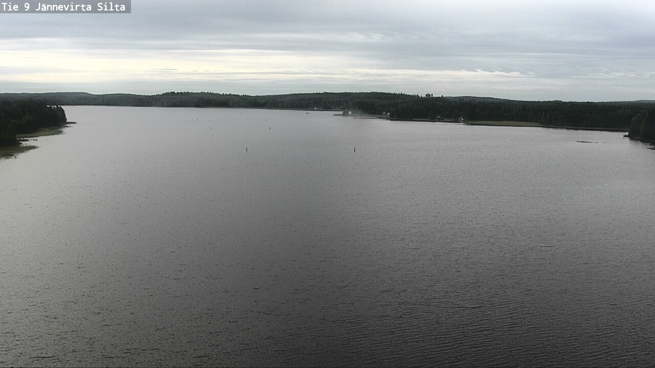Weather Camera Image Väg 9 Kuopio, Jännevirran silta, Kuopio, Pohjois-Savo