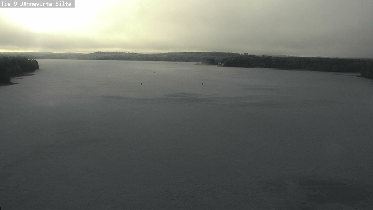 Weather Camera Image Väg 9 Kuopio, Jännevirran silta, Kuopio, Pohjois-Savo