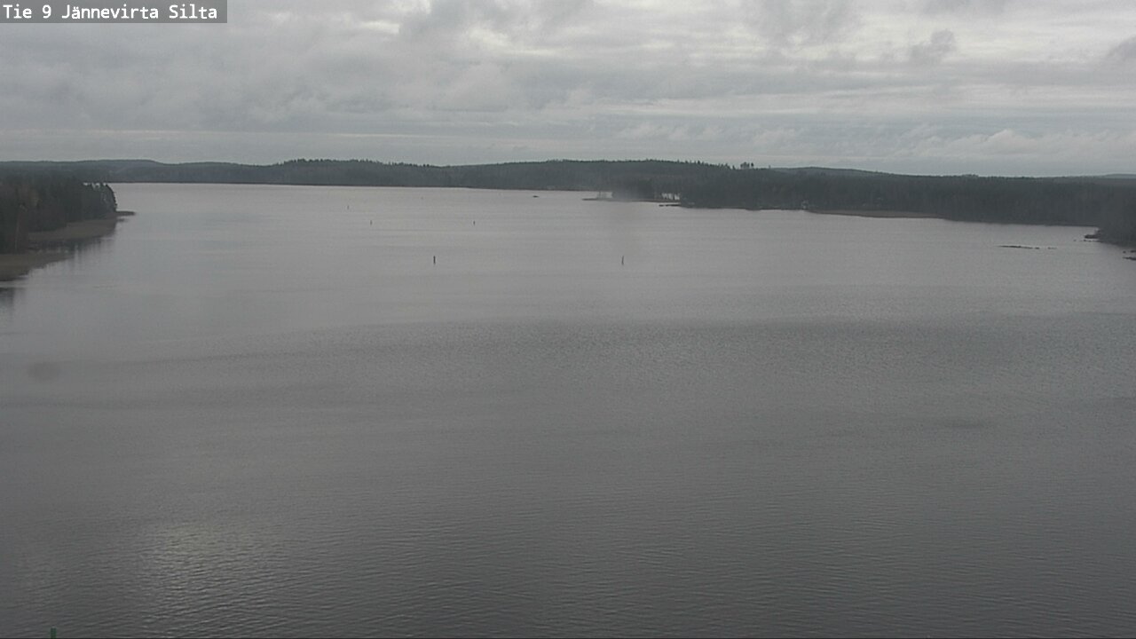 Weather Camera Image Väg 9 Kuopio, Jännevirran silta, Kuopio, Pohjois-Savo