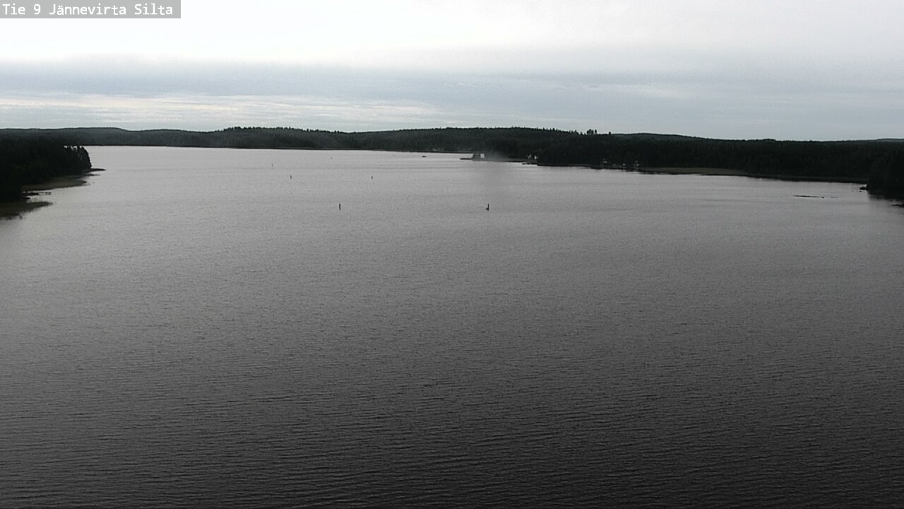 Weather Camera Image Väg 9 Kuopio, Jännevirran silta, Kuopio, Pohjois-Savo