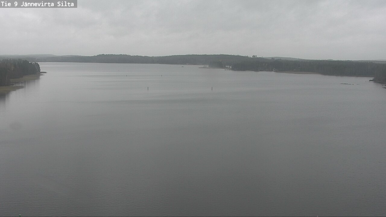 Weather Camera Image Väg 9 Kuopio, Jännevirran silta, Kuopio, Pohjois-Savo